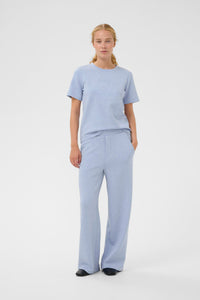 InWear Vincent Endless Sky Melange Embossed Logo T-Shirt