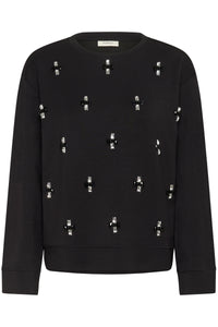 InWear Kincent Black Modal Deco Sweatshirt