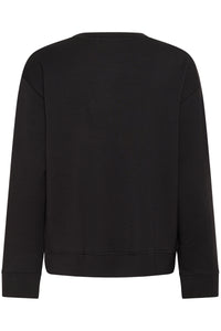 InWear Kincent Black Modal Deco Sweatshirt