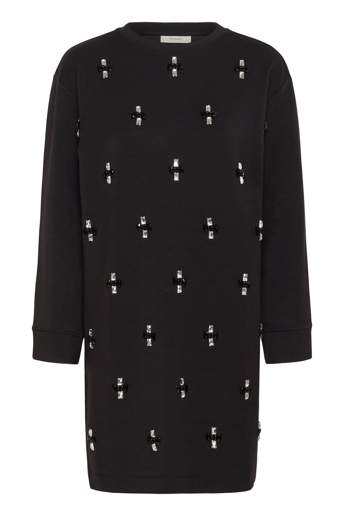 InWear Kincent Black Modal Deco Tunic Dress