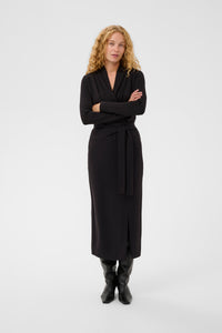 InWear TriIW Vincent Black Knot Tie Modal Tube Skirt