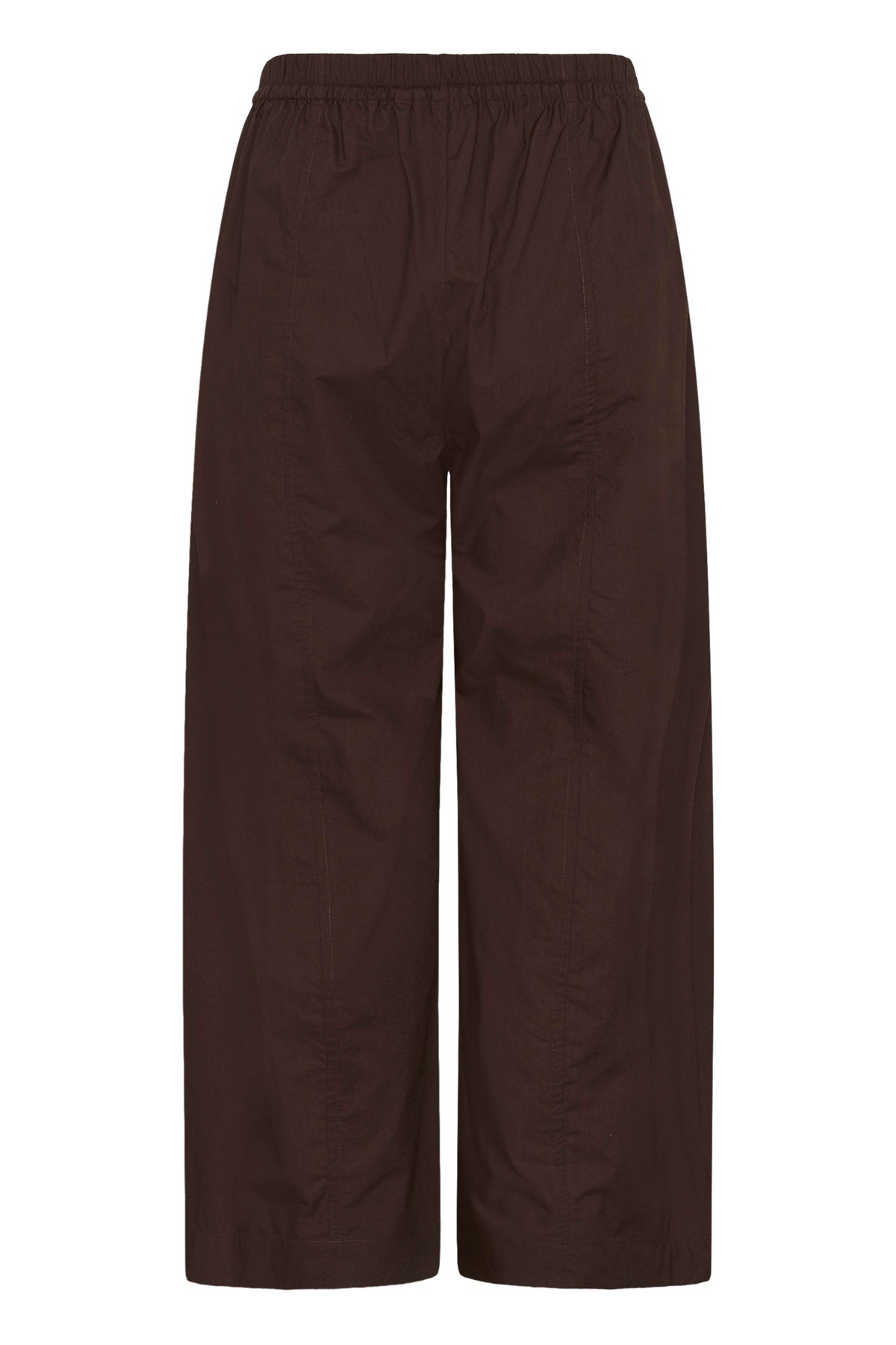 InWear Raven Coffee Bean Poplin Barrel Leg Trousers, 30112504