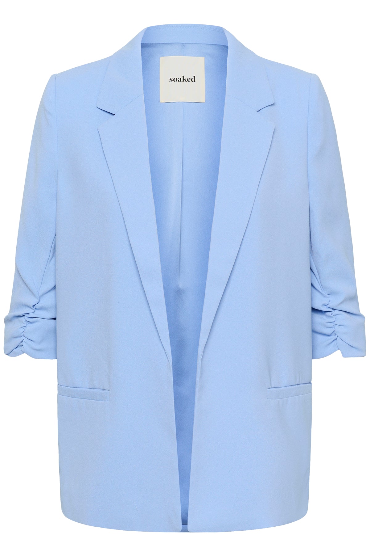 Soaked in Luxury Shirley Hydrangea Blue Blazer, 30403608