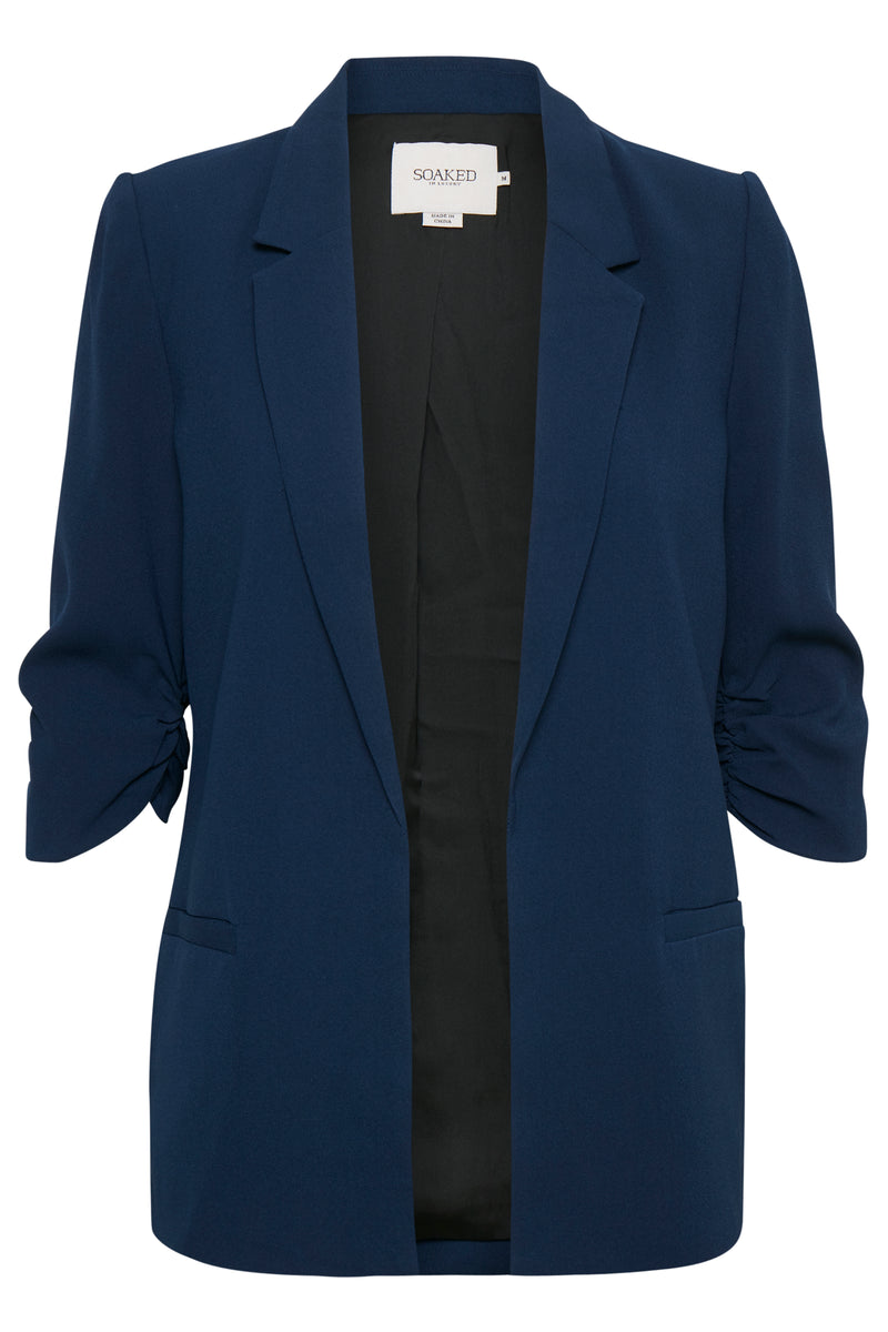 Soaked in Luxury Navy Shirley Blazer, 30403608