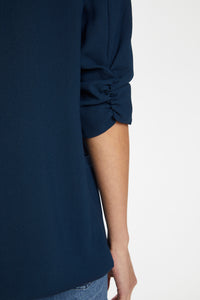 Soaked in Luxury Navy Shirley Blazer, 30403608