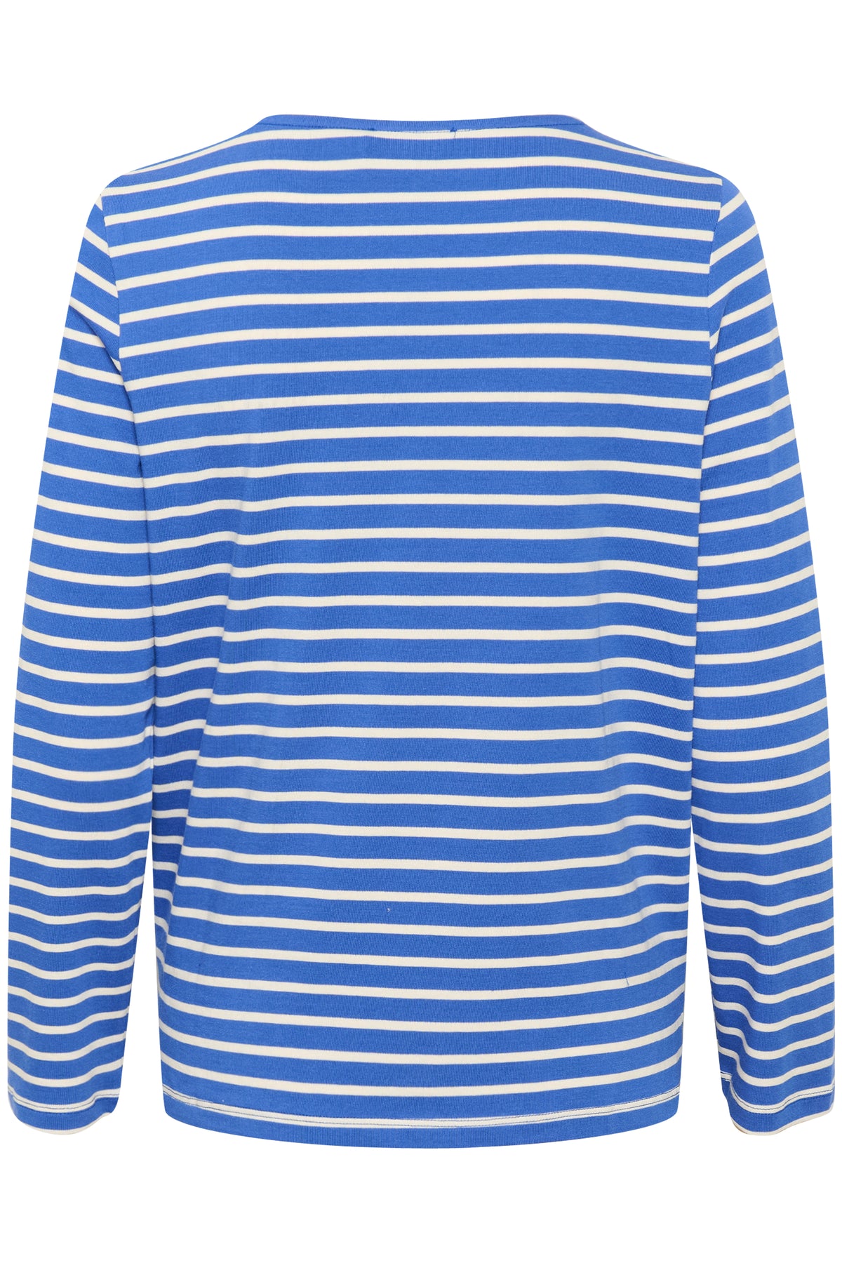 Soaked in Luxury Neo Beaucoup Blue Striped Long Sleeve Top, 30405976