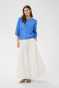 Soaked in Luxury SLSpina Regatta Blue Bow Pullover, 30409226