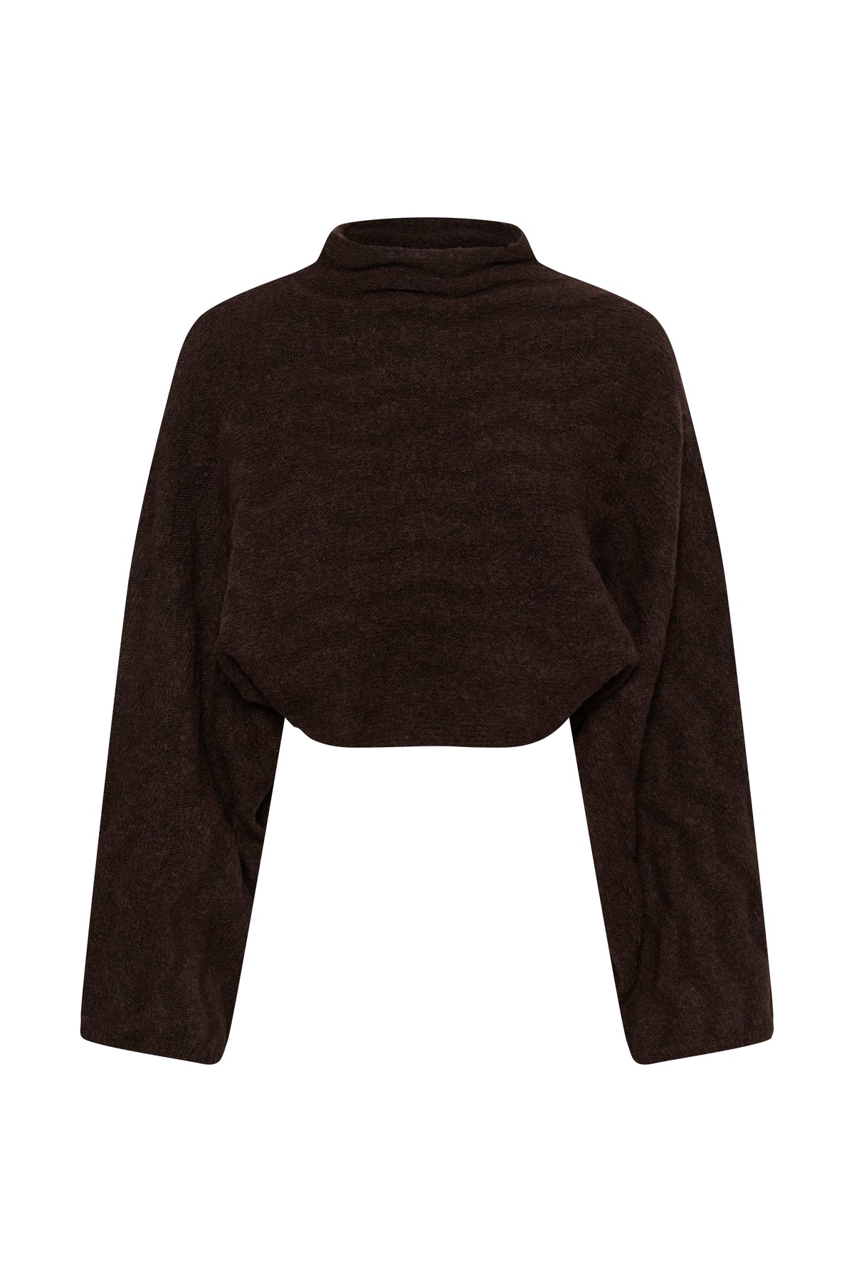 Soaked in Luxury SLIdalia Chocolate Ganache Cropped Pullover, 30409447
