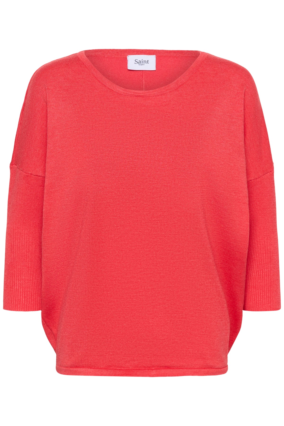 Saint Tropez Mila Honeysuckle Melange Round Neck Knit, 30500003
