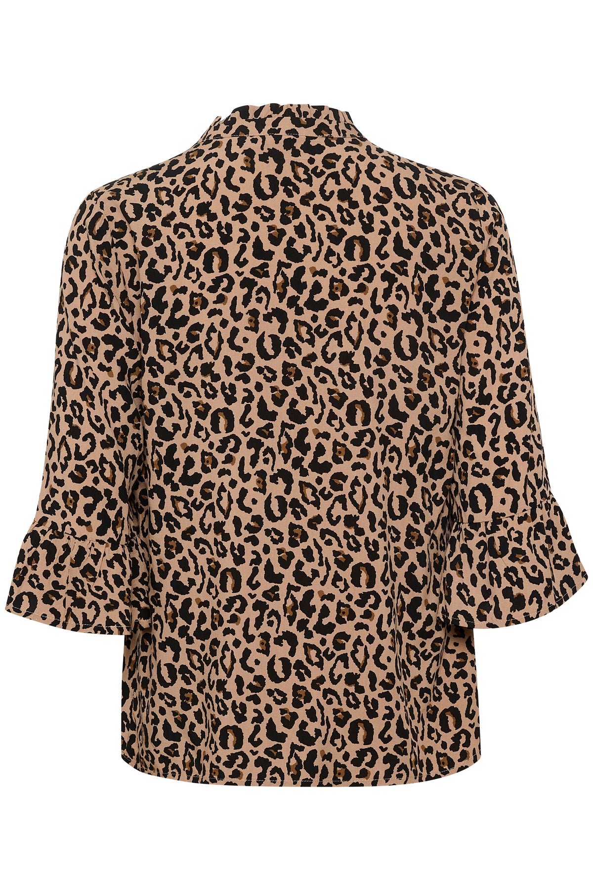 Saint Tropez Ueda Brush Leopard Print Blouse, 30512764