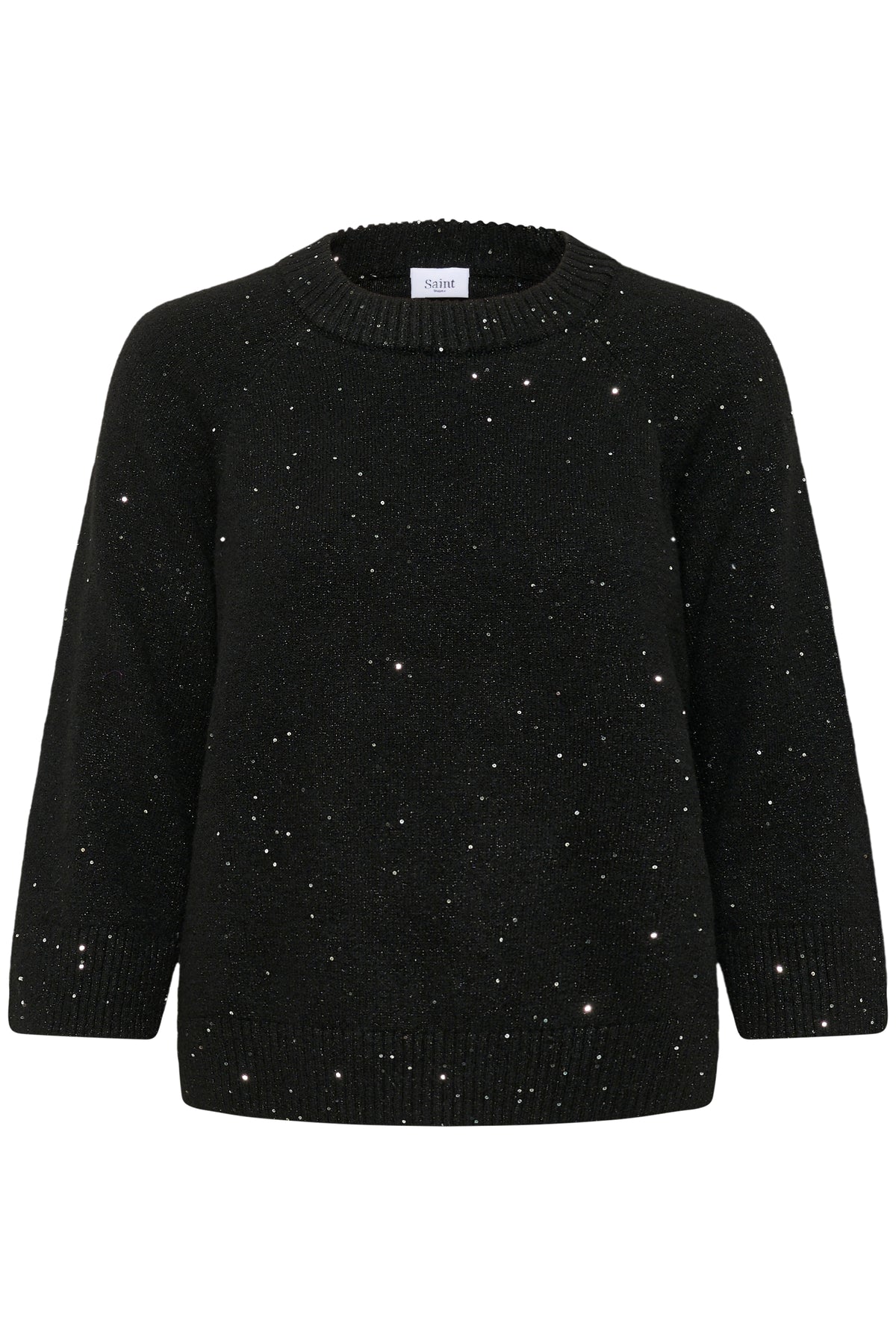 Saint Tropez Nova Black Sequin Knit