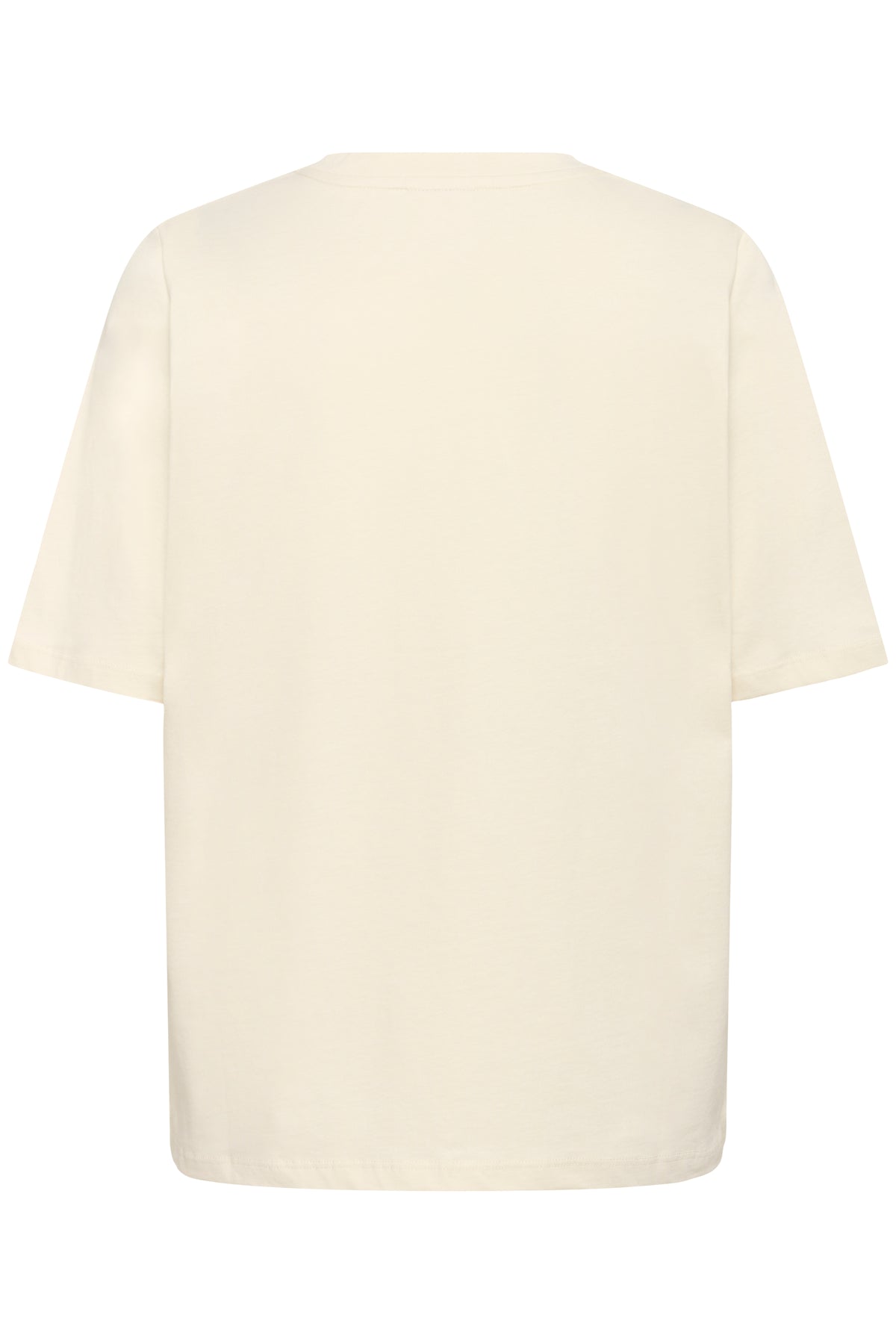 Saint Tropez Octavia Creme 'StTropez' Logo T-Shirt, 30514706