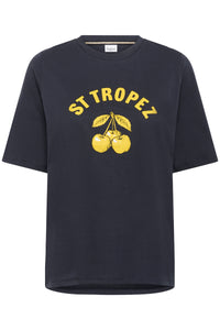Saint Tropez Octavia Night Sky 'StTropez' Logo T-Shirt