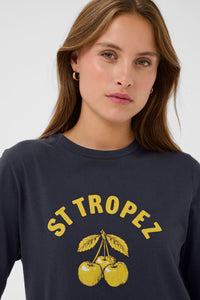 Saint Tropez Octavia Night Sky 'StTropez' Logo T-Shirt