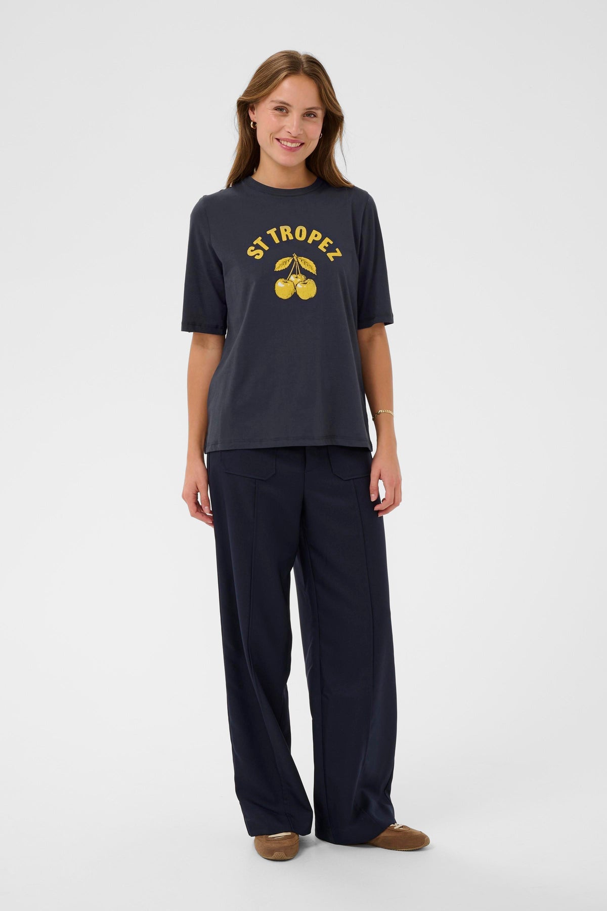 Saint Tropez Octavia Night Sky 'StTropez' Logo T-Shirt