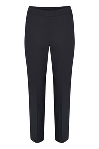 InWear Zella Black Flat Slim Leg Trouser, 30105579