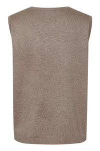 Saint Tropez Mila Atmosphere Melange Knitted Vest, 30511506