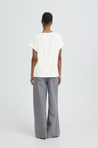B.Young ByPanyax Marshmallow Silky Front T-Shirt