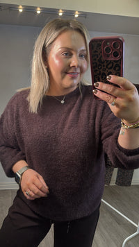 Garcia Hazel Bloom BoatNeck Supersoft Fluffy Knit