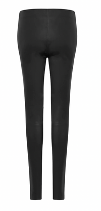 Coster Copenhagen Black Leather Leggings, CCH3200