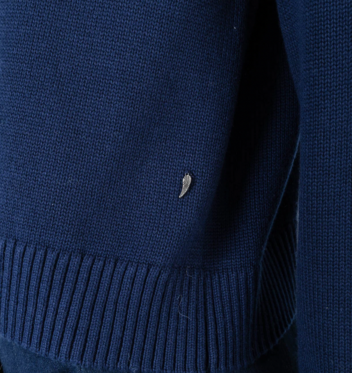 Coster Copenhagen Eclipse Navy Blue Cowl Neck Knit