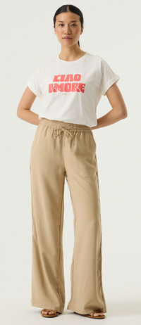 Garcia Off White Ultimate Basic 'Ciao Amore' T-Shirt