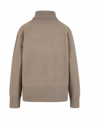 Coster Copenhagen MoonRock Beige Cowl Neck Longline Knit, 264-2418 
