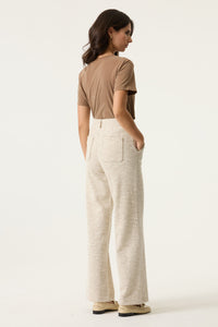 Garcia Soft Taupe Printed Front T-Shirt, N260203