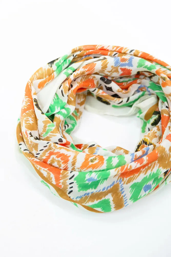 Garcia Dusky Peach Aztec Printed Scarf, P40132