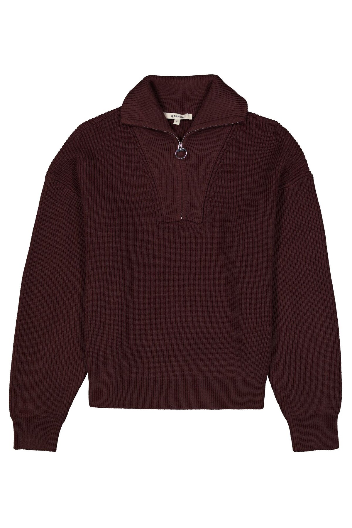 Garcia Hazel Bloom Knitted Half Zip Top, U260049