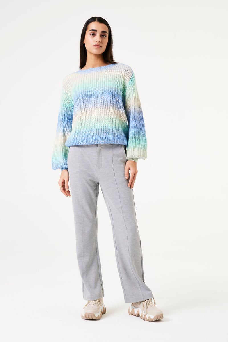 Garcia Bold Blue Ombre Knitted Jumper