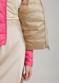 Coster Copenhagen CC Heart Emma Pink Quilted Coat, CCH6602