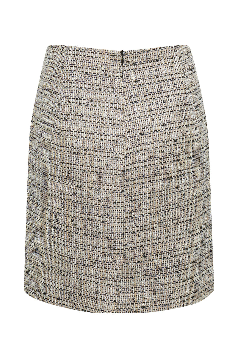 InWear Zhanna Lurex Tweed Skirt freeshipping - Ruby 67 Boutique